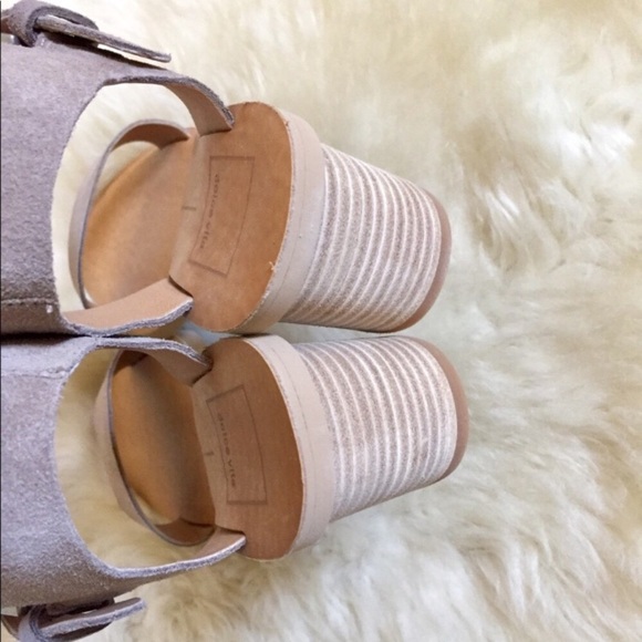 Dolce Vita West Dual Ankle Strap Taupe Sandals - Picture 6 of 7